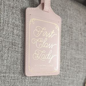 Fred Pink Travel Bag Tag